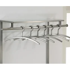 Garderobehanger RVS (set van 6)