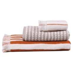 Gastendoekje Ellis beige 30x50 cm - set van 2
