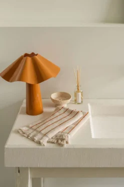 Gastendoekje Ellis beige 30x50 cm - set van 2