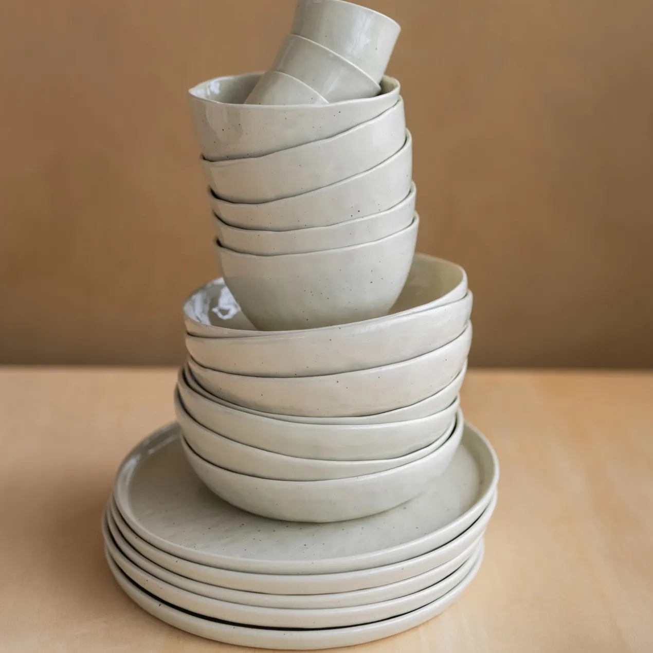 Gebaksbordje Odile Ø15 cm clay