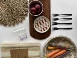Gebaksvorkjes Noma zwart - set van 6