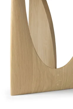 Geometric bijzettafel - eiken