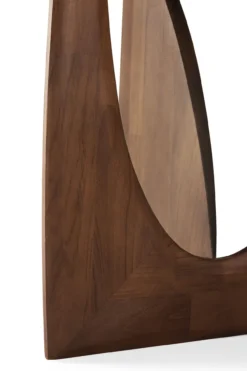 Geometric bijzettafel - teak