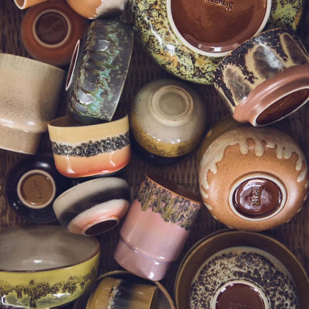 Geurkaars 70's ceramics S Kyoto