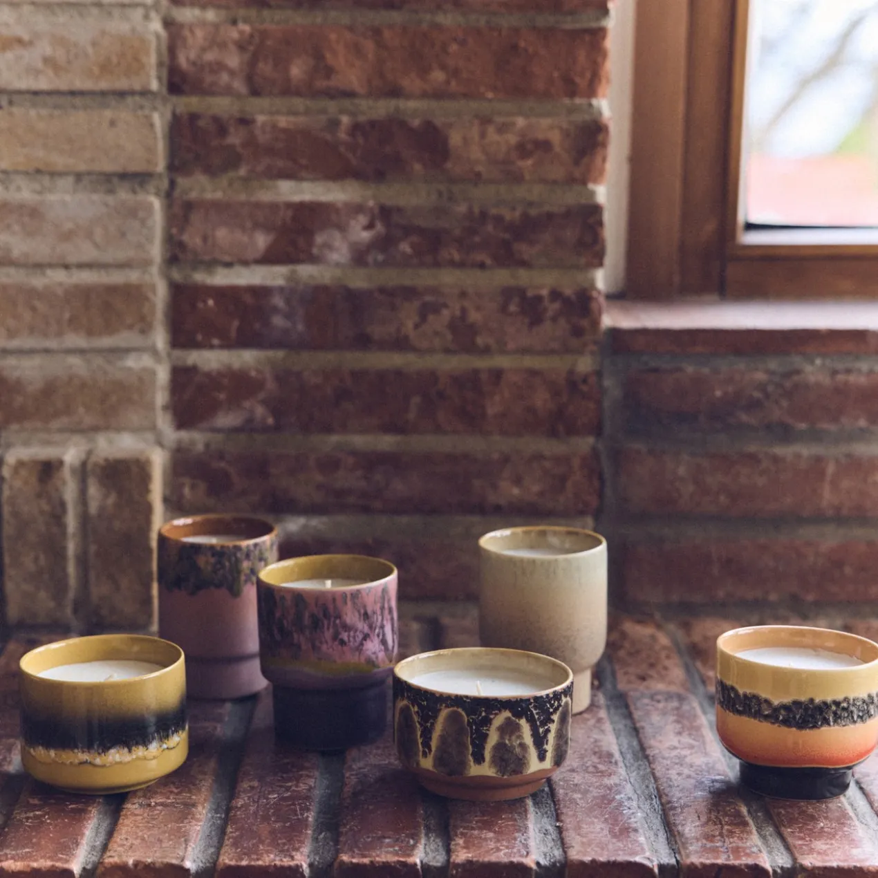 Geurkaars 70's ceramics S Kyoto