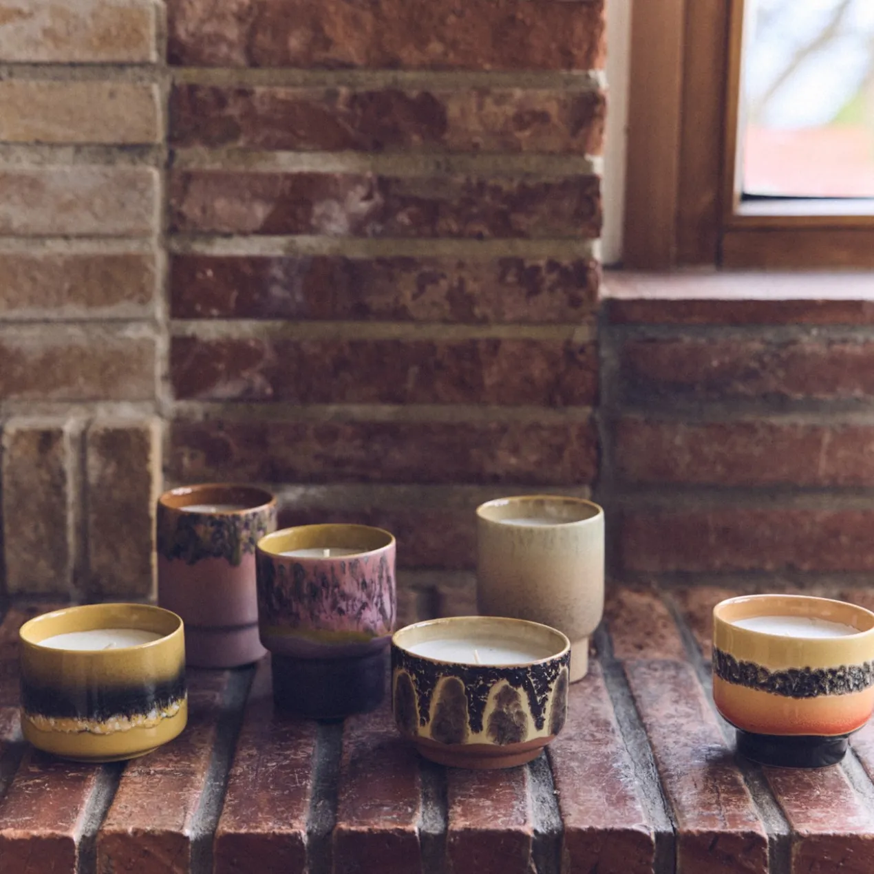 Geurkaars 70's ceramics S Vancouver