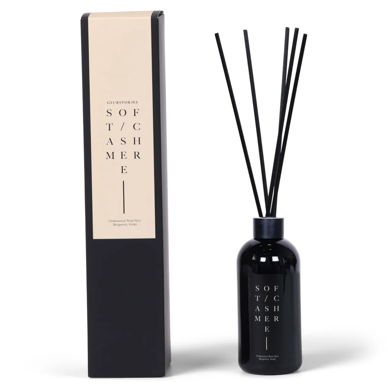 Geurstokjes Luxe soft cashmere 100 ml