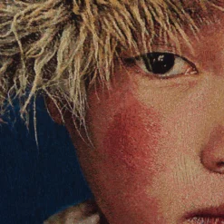 Geweven wandpaneel Tibetan Boy 80x120 cm