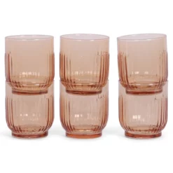 Glas Caro terra 330 ml - set van 6