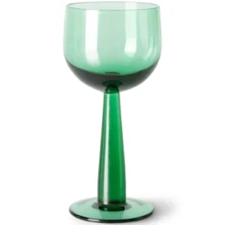 Glas Emeralds Wine Glass tall fern green - set van 4