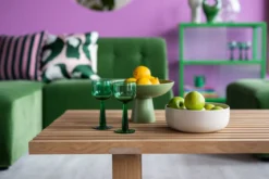 Glas Emeralds Wine Glass tall fern green - set van 4
