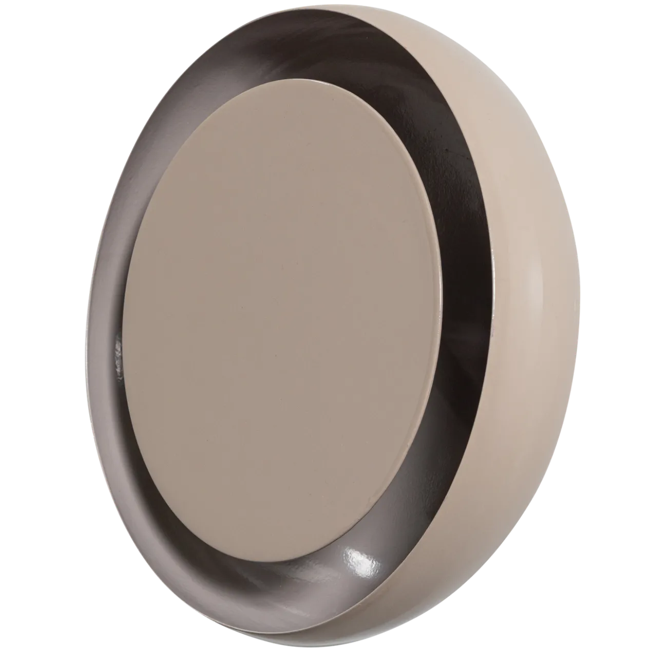 Gloomy wandlamp rond metaal zand