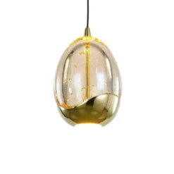 GOLDEN EGG OVAAL 8-LICHTS ZWART