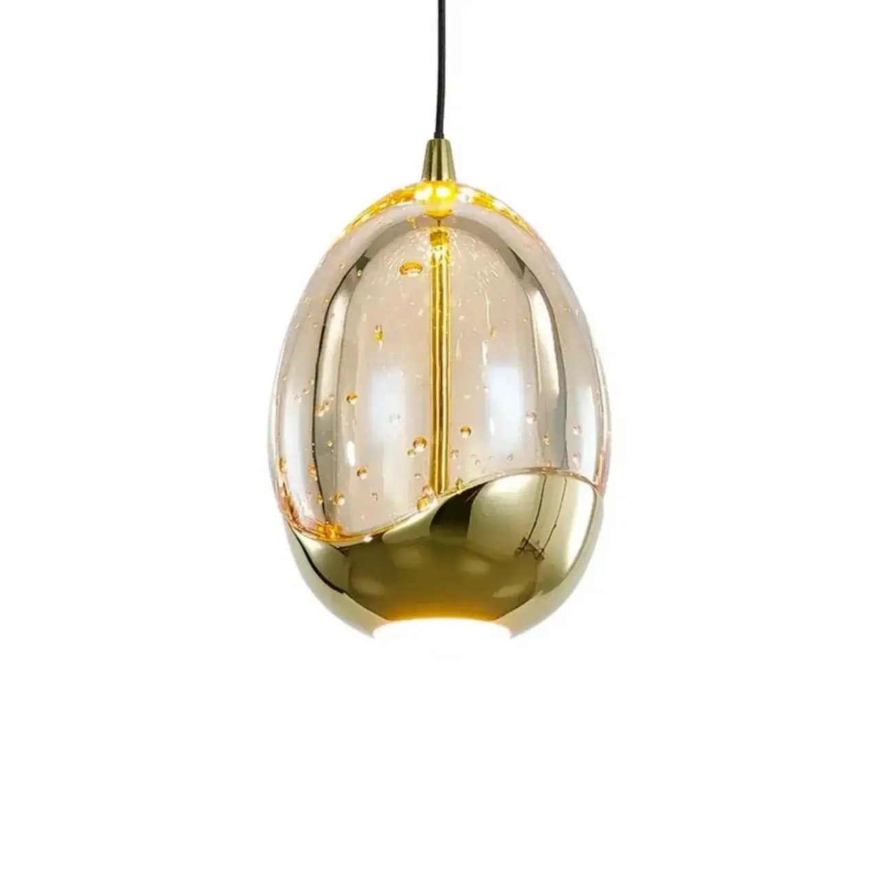 GOLDEN EGG OVAAL 8-LICHTS ZWART