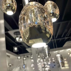 GOLDEN EGG ROND 3-LICHTS ZWART