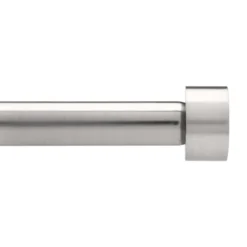 Gordijnroede Cappa Single nikkel 91-183 cm