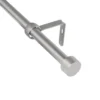 Gordijnroede Cappa Single nikkel Ø1,9 cm 183-366 cm
