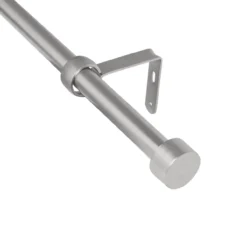 Gordijnroede Cappa Single nikkel Ø1,9 cm 183-366 cm