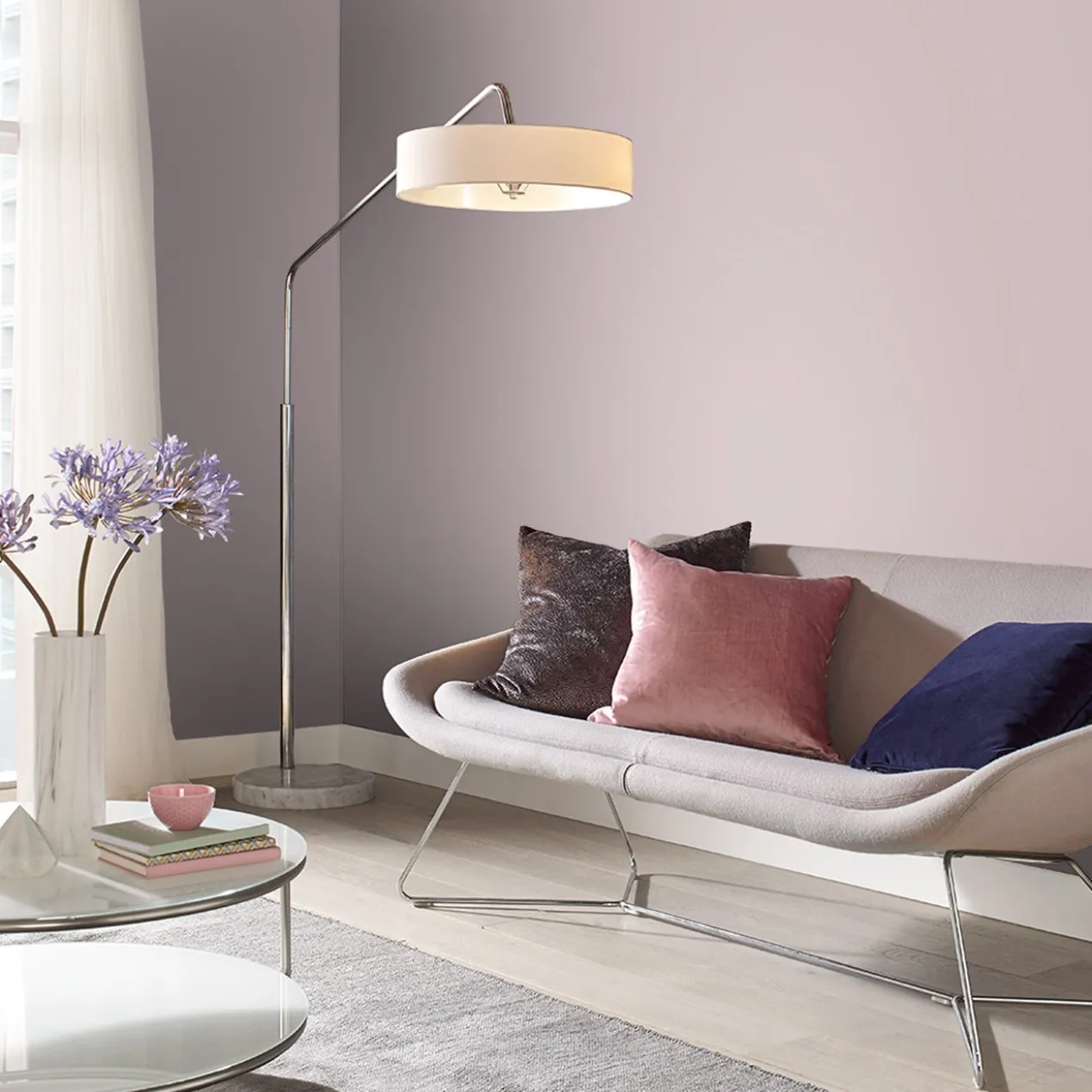 Graham & Brown matte muurverf Lavender - afneembaar Graham & Brown Lavender Matte Muurverf Afneembaar 4L