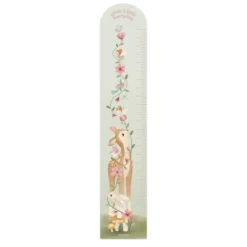 Groeimeter muursticker Fairy Garden