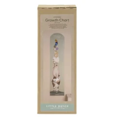Groeimeter muursticker Little Farm