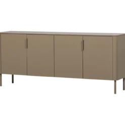 Gunnar dressoir 200 cm grenen mud [fsc]
