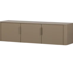 Gunnar tv meubel 154 cm grenen mud [fsc]