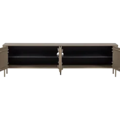 Gunnar tv meubel 200 cm grenen mud [fsc]