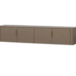 Gunnar tv meubel 200 cm grenen mud [fsc]