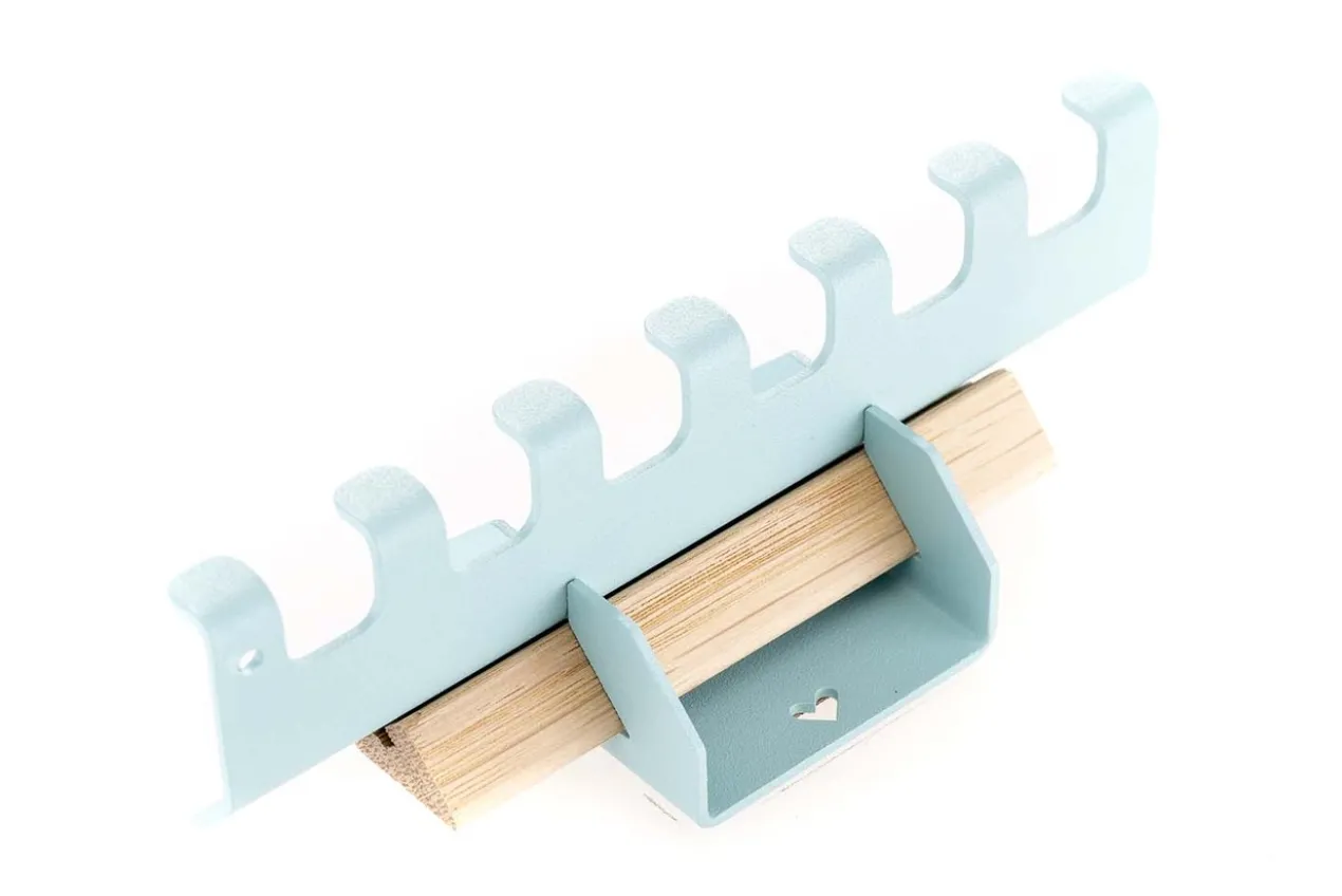 Haakjes 15 cm Fresh & Minty (Mint/lichtblauw)
