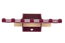 Haakjes 15 cm Popsicle Purple (Bordeaux Paars)