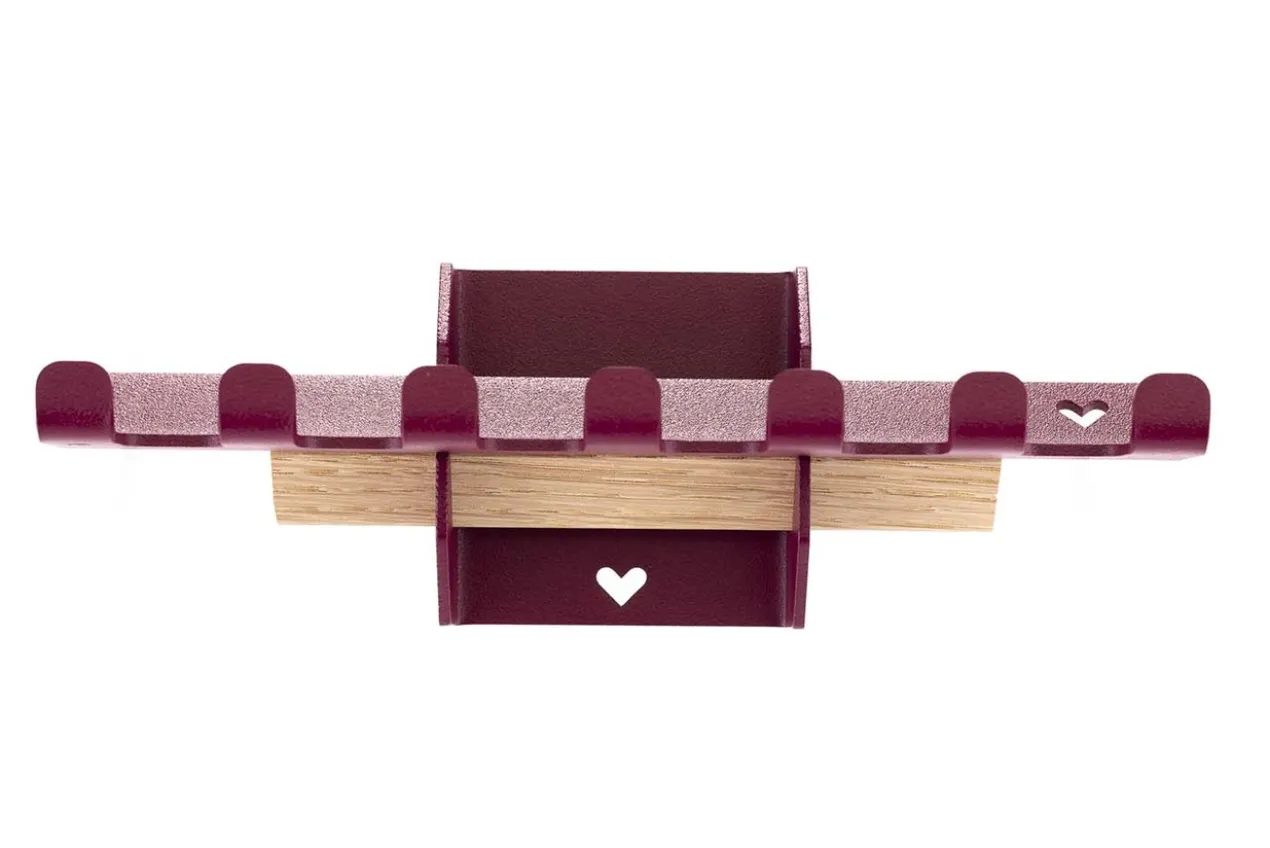 Haakjes 15 cm Popsicle Purple (Bordeaux Paars)