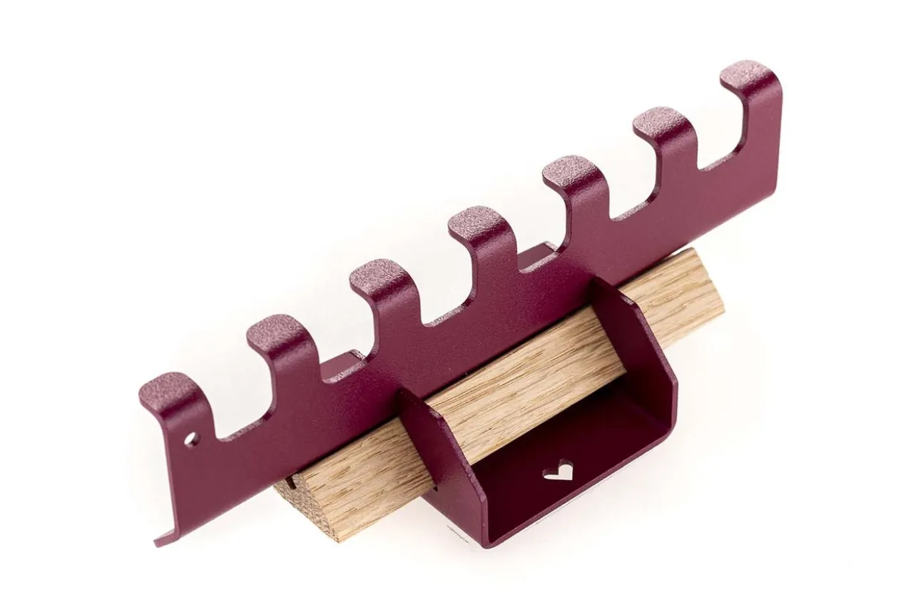 Haakjes 15 cm Popsicle Purple (Bordeaux Paars)