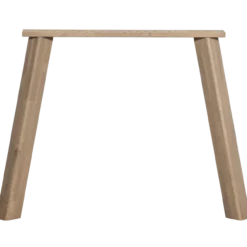 Haarlem 4-standen poot eiken pebble grey set van 2 [fsc]