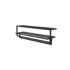 Handdoekenrek Dakota Zwart Large Handdoekenrek Dakota Zwart (Large) D25 x B95 x H30 cm