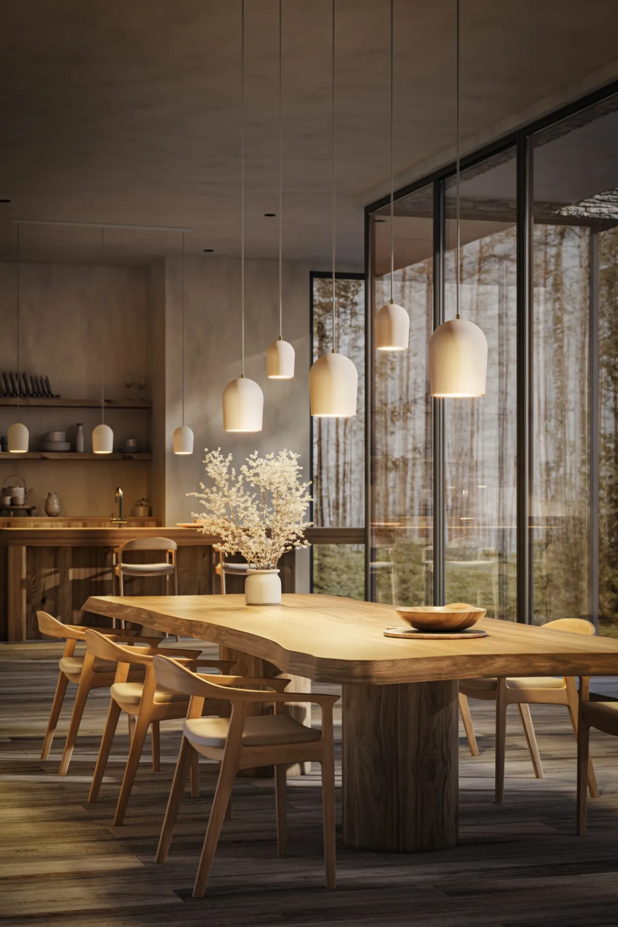 Hanglamp 5 Archy Dine