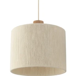 Hanglamp Arjan 3-lichts balk beige