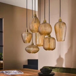 Hanglamp Buckingham Amber Aanbieding