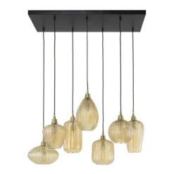 Hanglamp Buckingham Amber Aanbieding