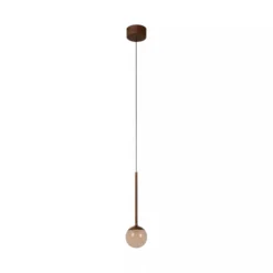 Hanglamp Calina 1-lichts koffie