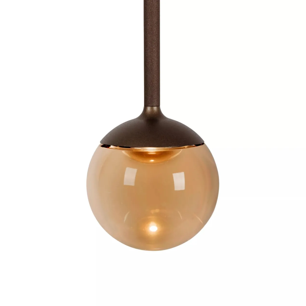 Hanglamp Calina 1-lichts koffie