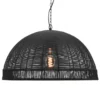 Hanglamp Daisy large black - Ø 60 cm, H 35cm