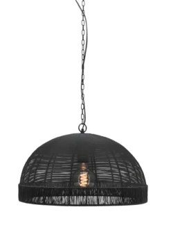 Hanglamp Daisy small black - Ø 50 cm, H 30cm