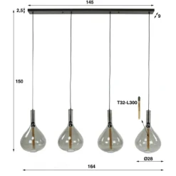 Hanglamp Decanter