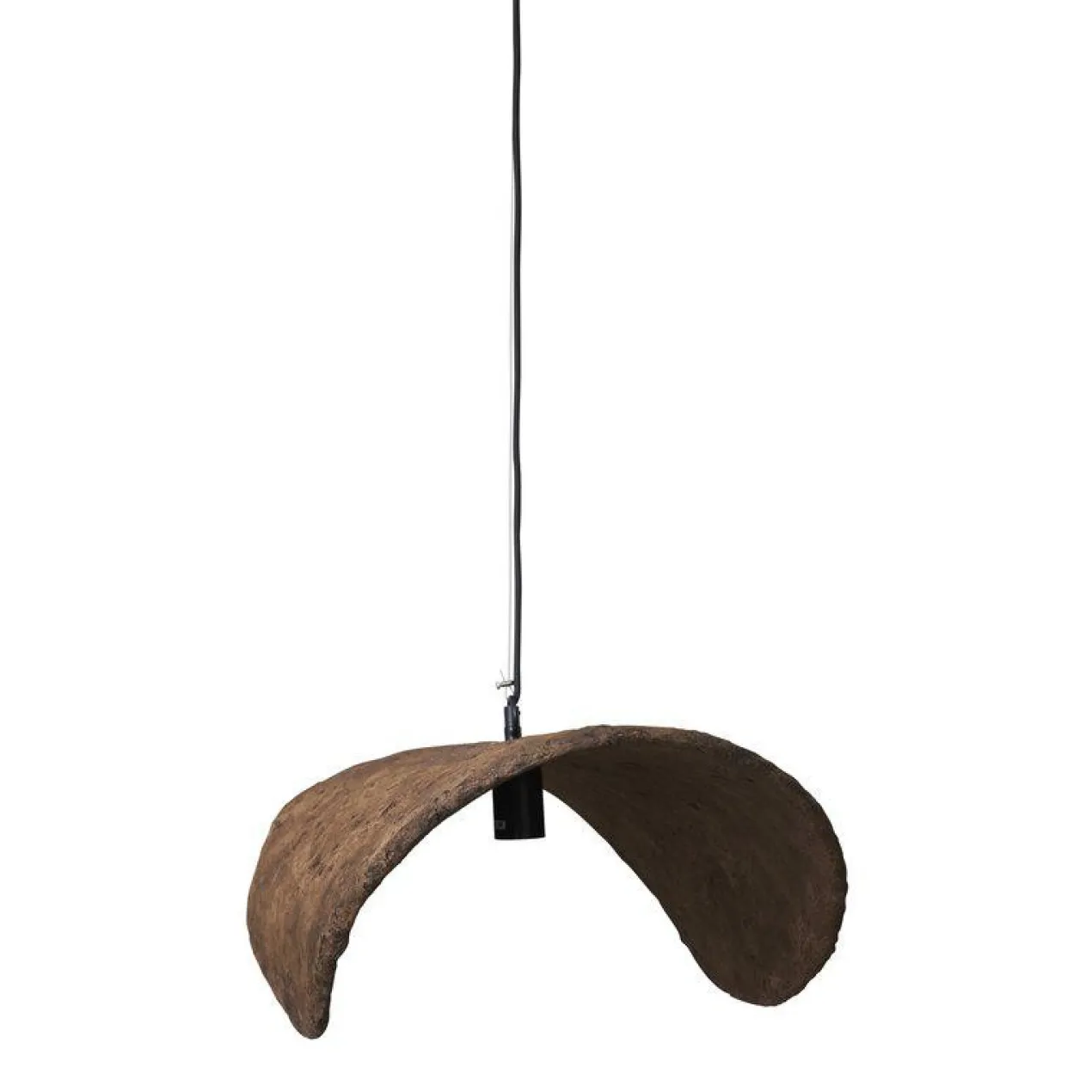 Hanglamp Disque brown