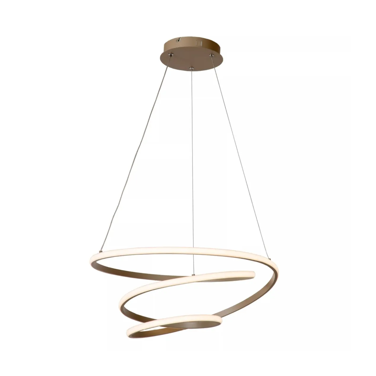 Hanglamp Espiral taupe