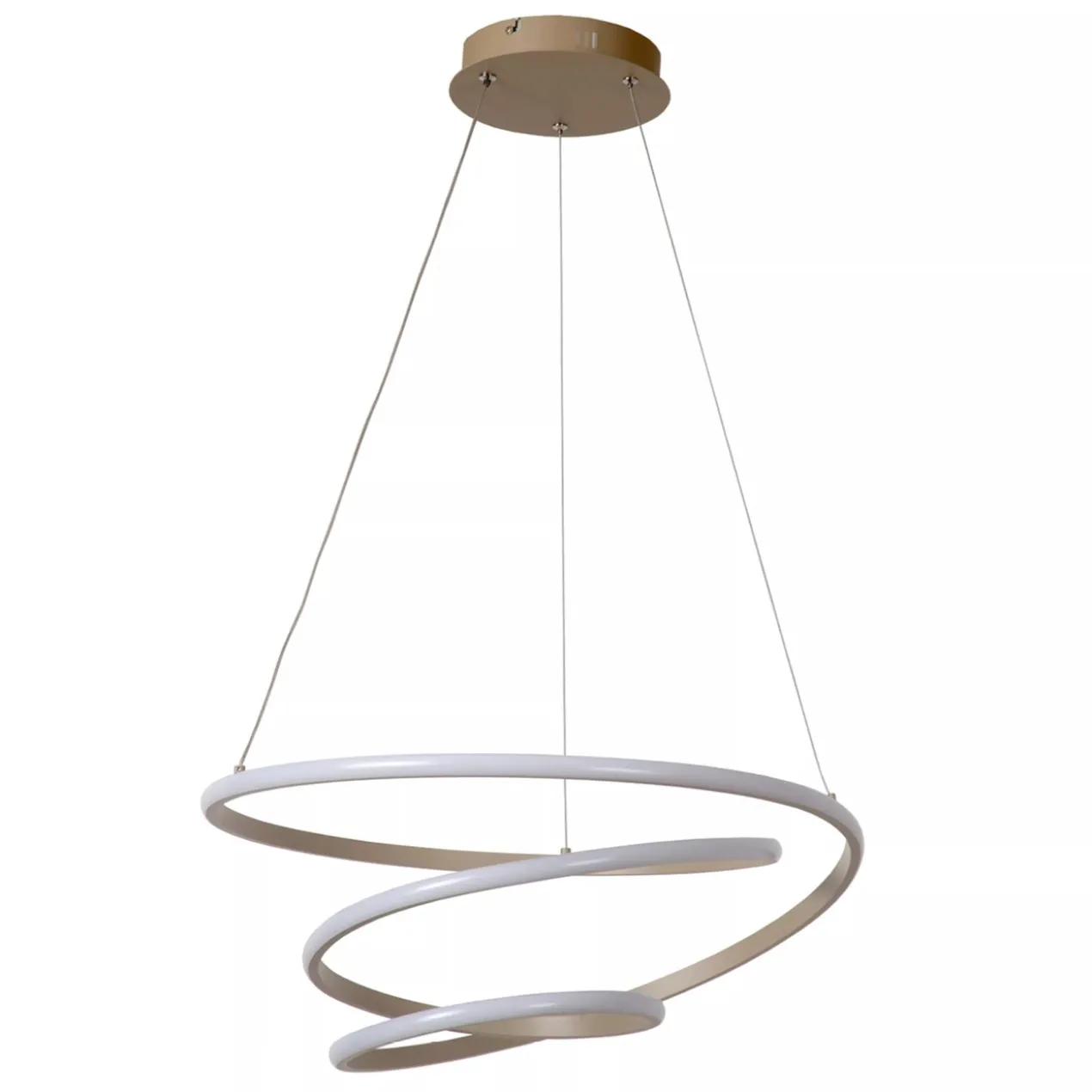 Hanglamp Espiral taupe