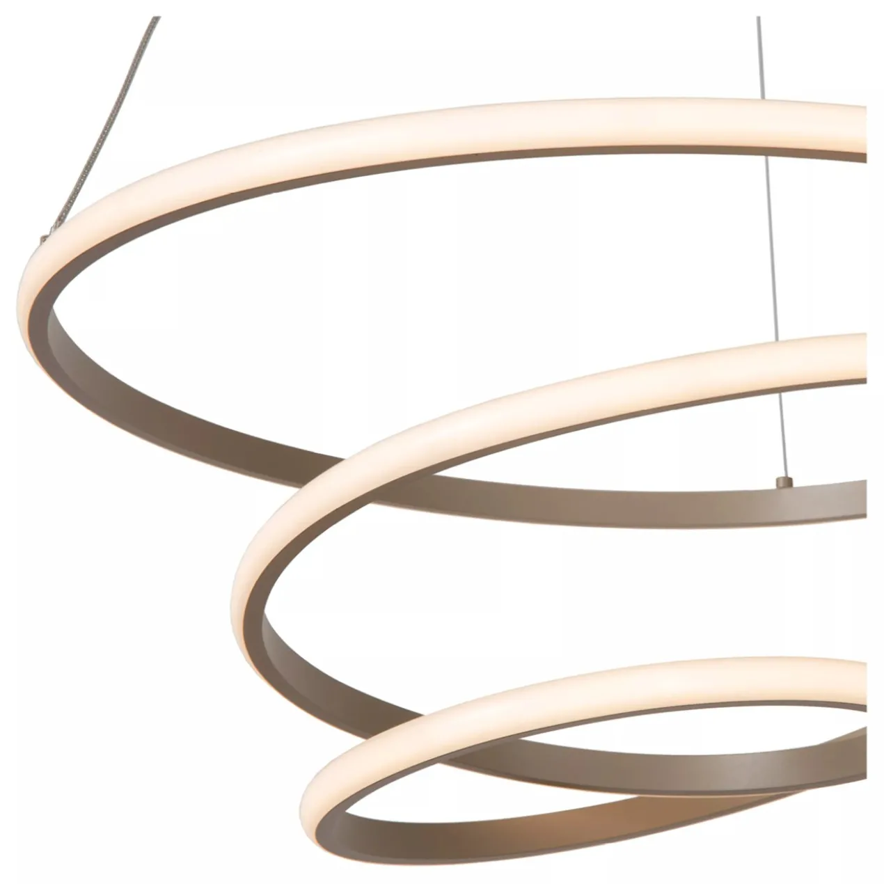 Hanglamp Espiral taupe