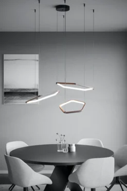 Hanglamp Estrella 3-lichts brons