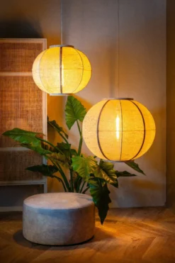 Hanglamp Fabric naturel Ø48 cm
